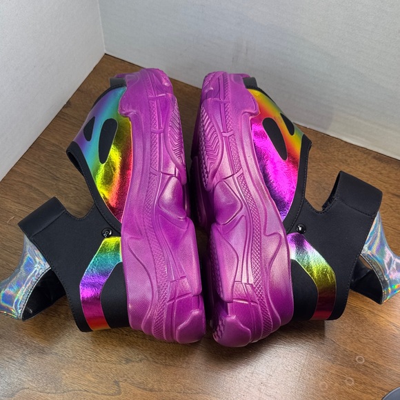 Anthony Wang Bluebery D2 Watch Me Glow Platform Sandals Funky Shoes, Womens 8.5 - Picture 9 of 13